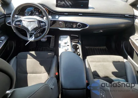 2022 Genesis Gv70 Base из США, поврежденный, VIN KMUMCDTC6NU040991